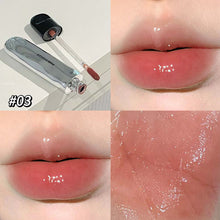Load image into Gallery viewer, Nude Mirror Lip Gloss Clear Moisturizing Hydrating Water Light Jelly Plump Lip Glaze Oil Lipstick Tint Women Makeup Cosmetics