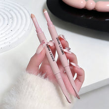 Load image into Gallery viewer, 2 in 1 Double-ended Silkworm Eyeliner Shadow Highlight Naturally Brightening Long-lasting Eye Makeup Highligher Eye Cosmetics