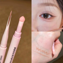 Load image into Gallery viewer, 2 in 1 Double-ended Silkworm Eyeliner Shadow Highlight Naturally Brightening Long-lasting Eye Makeup Highligher Eye Cosmetics