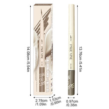 Load image into Gallery viewer, Double Head Eyebrow Cutter Liquid Eye Black Mascara Silky Smooth Not Easy To Smudge Waterproof Natural Eyebrow Brush Cosmetics