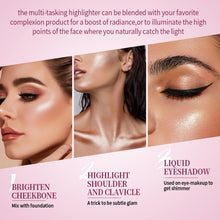 Load image into Gallery viewer, Natural Clear Water Light Pearl Light Highlighter Polarized Eye Shadow Brightening Stick Glowup Highlighter Stick Cosmetics