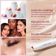 Load image into Gallery viewer, Natural Clear Water Light Pearl Light Highlighter Polarized Eye Shadow Brightening Stick Glowup Highlighter Stick Cosmetics