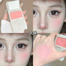 Load image into Gallery viewer, Creative Slide Up Dough Cheek Texture Satin Powder Blusher Nude Makeup Tender Naturally Rouge Powder Powder Blush Entropy Cream
