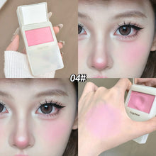 Load image into Gallery viewer, Creative Slide Up Dough Cheek Texture Satin Powder Blusher Nude Makeup Tender Naturally Rouge Powder Powder Blush Entropy Cream