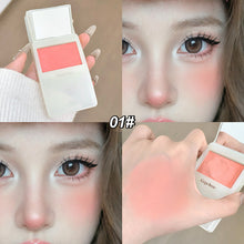 Load image into Gallery viewer, Creative Slide Up Dough Cheek Texture Satin Powder Blusher Nude Makeup Tender Naturally Rouge Powder Powder Blush Entropy Cream
