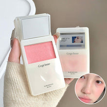 Load image into Gallery viewer, Creative Slide Up Dough Cheek Texture Satin Powder Blusher Nude Makeup Tender Naturally Rouge Powder Powder Blush Entropy Cream