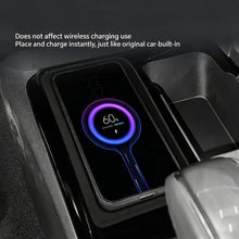 Load image into Gallery viewer, Car Wireless Charging Silicone Pad Anti-Slip Center Console MatInterior Protector Fit For Toyota Camry 9th Gen 2024 2025