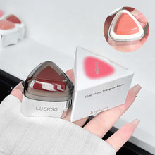 Load image into Gallery viewer, Creative Triangle Powder Blusher Naturally matte Expands Moisturizes Clears Blush Stick Facial Women Makeup Cosmetic