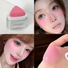 Load image into Gallery viewer, Creative Triangle Powder Blusher Naturally matte Expands Moisturizes Clears Blush Stick Facial Women Makeup Cosmetic