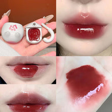 Load image into Gallery viewer, Lightweight Non Stick Mirror Glass Lip Glaze Creative Cute Cat Shaped Clear Transparent Texture Lip Gloss Lip Mud with Lip Brush