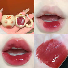 Load image into Gallery viewer, Lightweight Non Stick Mirror Glass Lip Glaze Creative Cute Cat Shaped Clear Transparent Texture Lip Gloss Lip Mud with Lip Brush