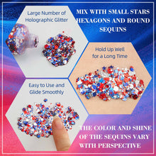 Load image into Gallery viewer, Sparkling Shimmer Gel for Face Body Multi-Use Glitter Gel for Nails Eyes Hair Cheeks Party Stage Makeup Art Body Glitter Gel