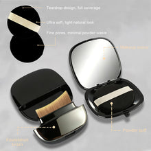 Load image into Gallery viewer, 3-In-1 Foundation Brush and Puff Portable Foundation Brush Low Product Absorption Seamless Portable Makeup Cushion Set