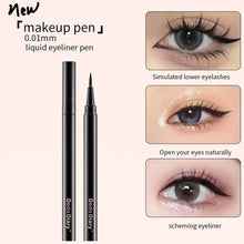 Load image into Gallery viewer, Smooth Liquid Fast Drying Eyeliner Pen No Ink Leakage Durable Not Easy To Smudge Eyeliner Waterproof Liquid Eyeliner Pencil