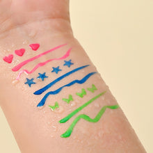Load image into Gallery viewer, 4pcs/set Dual-ended Liquid Color Butterfly Pattern Stamp Eyeliner Waterproof Non-smudge Eyeliner Beginner's Eye Makeup Tool