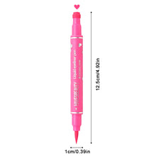 Load image into Gallery viewer, 4pcs/set Dual-ended Liquid Color Butterfly Pattern Stamp Eyeliner Waterproof Non-smudge Eyeliner Beginner's Eye Makeup Tool