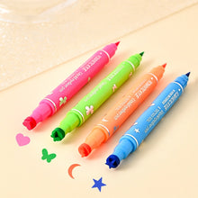 Load image into Gallery viewer, 4pcs/set Dual-ended Liquid Color Butterfly Pattern Stamp Eyeliner Waterproof Non-smudge Eyeliner Beginner's Eye Makeup Tool