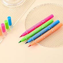 Load image into Gallery viewer, 4pcs/set Dual-ended Liquid Color Butterfly Pattern Stamp Eyeliner Waterproof Non-smudge Eyeliner Beginner's Eye Makeup Tool