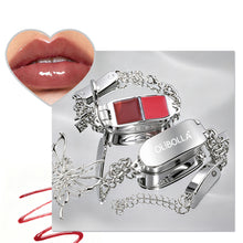 Load image into Gallery viewer, Creative Bracelet Lip Gloss Two in One Lipstick Plate Mirror Gloss Lip Gloss Portable No-smudge Waterproof Lip Gloss Women Makeup