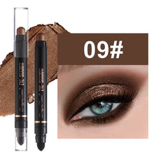 Load image into Gallery viewer, 9 Colors Facial Multi-purpose Pearlescent Eyeliner Color Glitter Waterproof Long-Lasting Eye Makeup Silkworm Pen Liner