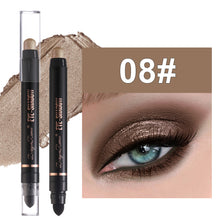 Load image into Gallery viewer, 9 Colors Facial Multi-purpose Pearlescent Eyeliner Color Glitter Waterproof Long-Lasting Eye Makeup Silkworm Pen Liner