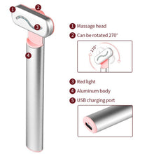 Load image into Gallery viewer, EMS Eye Vibration Massager Wand Facial Beauty Tool for Removing Wrinkles Lighten Eye Dark Circles Pockets Skin Care Device