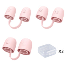 Load image into Gallery viewer, 3 Sizes Silicone Snore Stopper Nose Vents Reusable Sleeping Anti Snoring Nasal Dilators Effective Sleep Apnea Relief Device