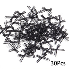Load image into Gallery viewer, 30Pcs Mini Ribbon Knot Ornament Organza Bowknots For Nail Art Wedding Decor DIY Manicure Accessories
