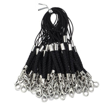 Load image into Gallery viewer, 10Pcs Lanyard Braided Nylon Lanyard Cord With Lobster Clasp For Key Phone Chain DIY Jewelry Making Findings