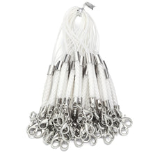 Load image into Gallery viewer, 10Pcs Lanyard Braided Nylon Lanyard Cord With Lobster Clasp For Key Phone Chain DIY Jewelry Making Findings