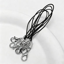 Load image into Gallery viewer, 50Pcs Polyester Lanyard Cord With Lobster Clasp For Mobile Phone Keychain DIY Jewelry Making Accessories