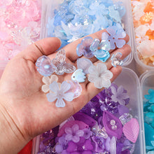 Load image into Gallery viewer, 20g/100g Petal Leaf Beads Star Butterfly Round Spacer Beads For DIY Bracelet Keychain Sewing Jewelry Supplies