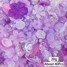 Load image into Gallery viewer, 20g/100g Petal Leaf Beads Star Butterfly Round Spacer Beads For DIY Bracelet Keychain Sewing Jewelry Supplies