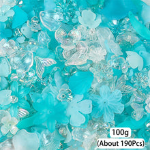 Load image into Gallery viewer, 20g/100g Petal Leaf Beads Star Butterfly Round Spacer Beads For DIY Bracelet Keychain Sewing Jewelry Supplies