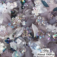 Load image into Gallery viewer, 20g/100g Petal Leaf Beads Star Butterfly Round Spacer Beads For DIY Bracelet Keychain Sewing Jewelry Supplies