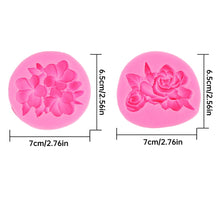 Load image into Gallery viewer, 3D Gardenia Plumeria Flower Silicone Mold DIY Candle Soap Resin Chocolate Cake Baking Mould For Wedding Gifts