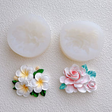 Load image into Gallery viewer, 3D Gardenia Plumeria Flower Silicone Mold DIY Candle Soap Resin Chocolate Cake Baking Mould For Wedding Gifts