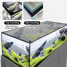 Load image into Gallery viewer, Magnetic Aquarium Jump Guard Net Anti-Jump Fish Tank Cover Escape Proof Lid for Stream Tank Betta Channa