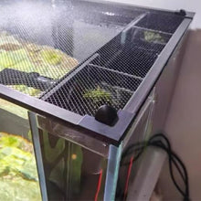 Load image into Gallery viewer, Magnetic Aquarium Jump Guard Net Anti-Jump Fish Tank Cover Escape Proof Lid for Stream Tank Betta Channa