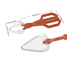 Load image into Gallery viewer, Reptile Feeding Tongs Long Handle Capture Tweezers for Lizards Geckos Spiders Non-Slip Rounded Tip for Crickets Roaches Pet Feeder Tool & Poop Cleaner