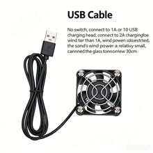 Load image into Gallery viewer, USB/US Plug Reversible Terrarium Fan Humidity Removal & Cooling Ventilation Exhaust or Intake for Chameleon Tortoise Lizard Snake Gecko Enclosure
