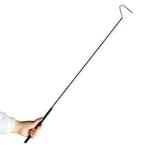 Load image into Gallery viewer, Stainless Steel Snake Hook Telescopic Extendable Catcher Tool for Reptile Handling for Snake Removal Pet Use