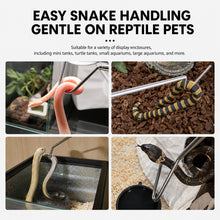Load image into Gallery viewer, Stainless Steel Snake Hook Telescopic Extendable Catcher Tool for Reptile Handling for Snake Removal Pet Use