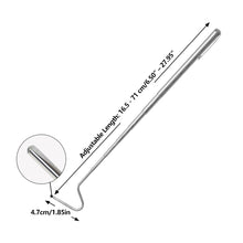 Load image into Gallery viewer, Stainless Steel Snake Hook Telescopic Extendable Catcher Tool for Reptile Handling for Snake Removal Pet Use