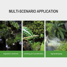 Load image into Gallery viewer, Smart Timer Mister Automatic Spray Humidification System Rainforest Simulation for Planted Tank Rainforest Terrarium Reptile Vivarium Aquarium Misting Kit