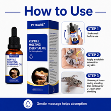 Load image into Gallery viewer, Reptile Shedding Oil Prevents Stuck Shed, Softening Liquid for Gecko Crested Bearded Dragon Lizard Snake Skin Nutrient & Molting Aid for Terrarium Pet