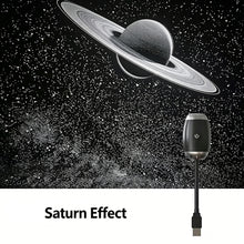 Load image into Gallery viewer, Car Atmosphere USB Projector Light Interior Ambient Light LED Starry Star Light Party Decor Romantic Saturn Galaxy Light