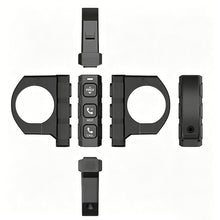 Load image into Gallery viewer, Motorcycle Handlebar Wireless Control Remote Button Media Controller Helmet Earphone Motorcycle Car Steering Wheel Remote Controller 