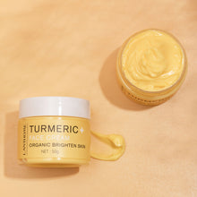 Load image into Gallery viewer, Turmeric Face Cream Turmeric Mask Brightening Soothing Repairing Firming Hydrating Cream for Dull Dry Sensitive Skin Daily Skincare