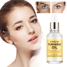 Load image into Gallery viewer, Turmeric Oil Ginger Turmeric Face Serum Oil Brightening Cleansing Repair Hydrating Oil for All Skin Daily Skincare Essence